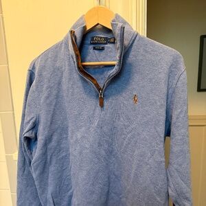 Polo Ralph Lauren Men's Estate-Rib Cotton Quarter-Zip Pullover